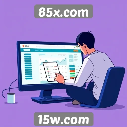 Experiência do usuário no 85x.com e usabilidade da plataforma